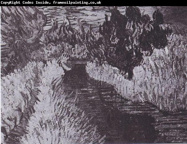 Vincent Van Gogh River landscape